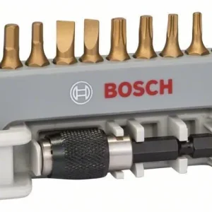 Bosch Schrauberbit-Set Max Grip 11tlg. PH, PZ, T, S, HEX, Schnellwechselhalter -2608522128