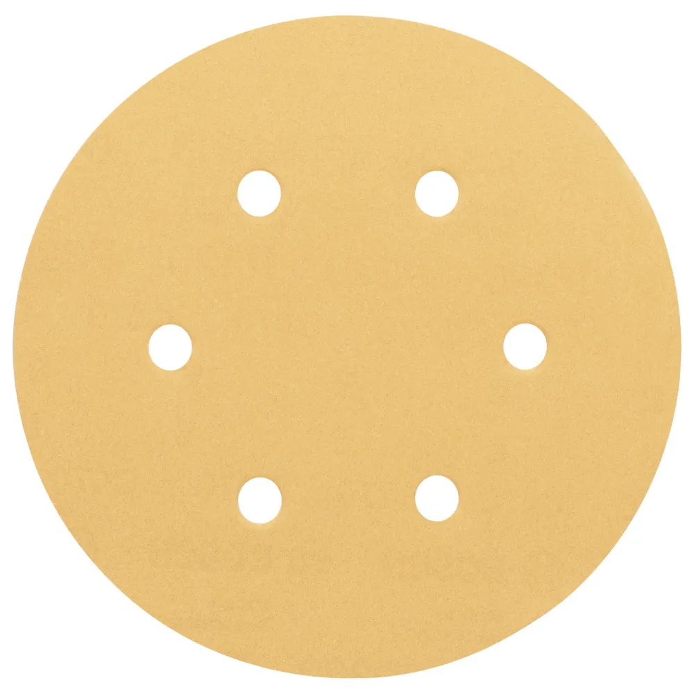 Bosch 5x Schleifblatt C470 Best Wood 150 mm 6 Löcher Klett K100 - 2608605088